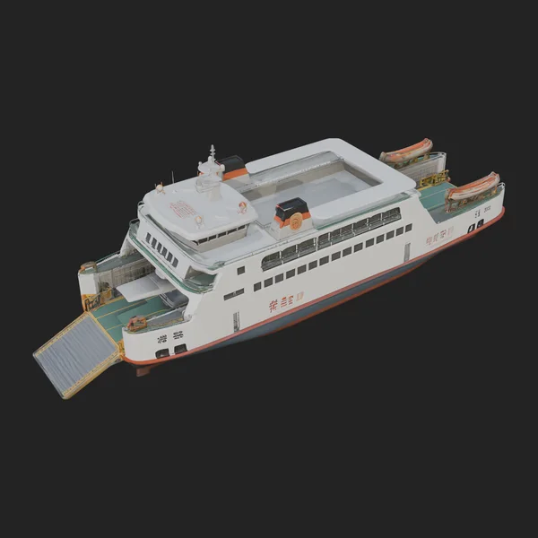 Ferry Ship Model Design 1
