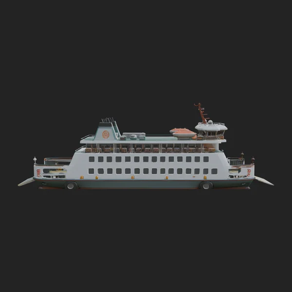 Ferry Ship Model Design 3