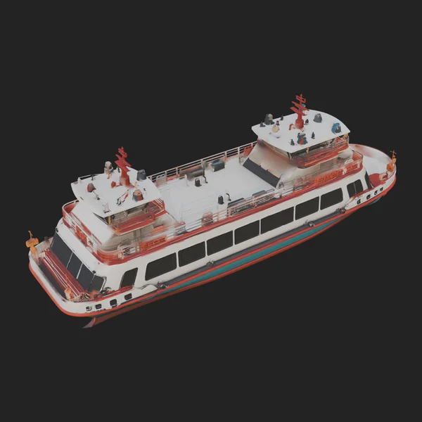 Ferry Ship Model Design 4