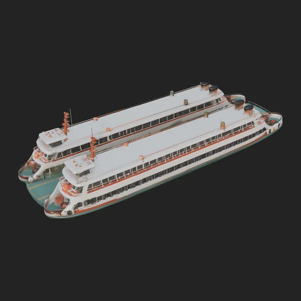 Ferry Ship Model Design 7