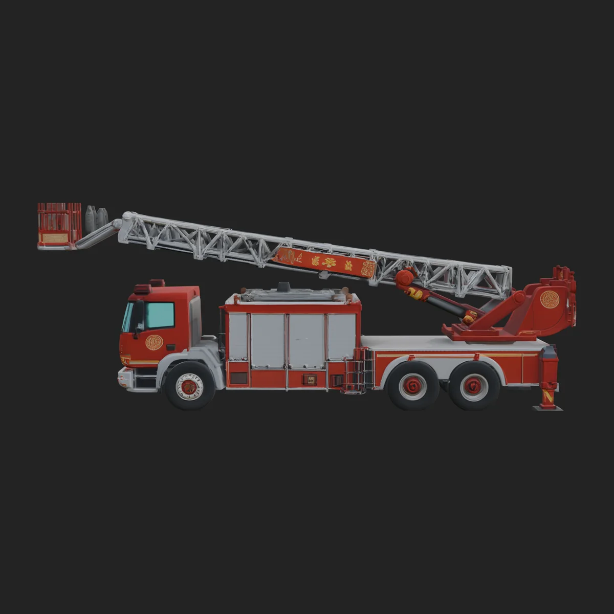 Fire Engine Model Design 10