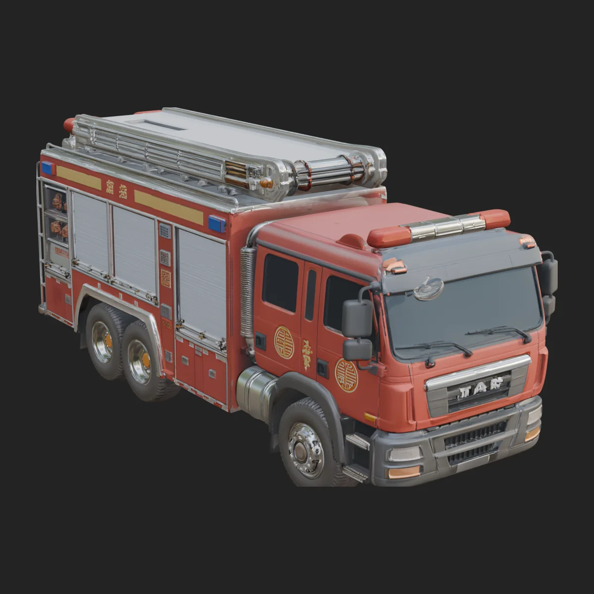 Fire Engine Model Design 11