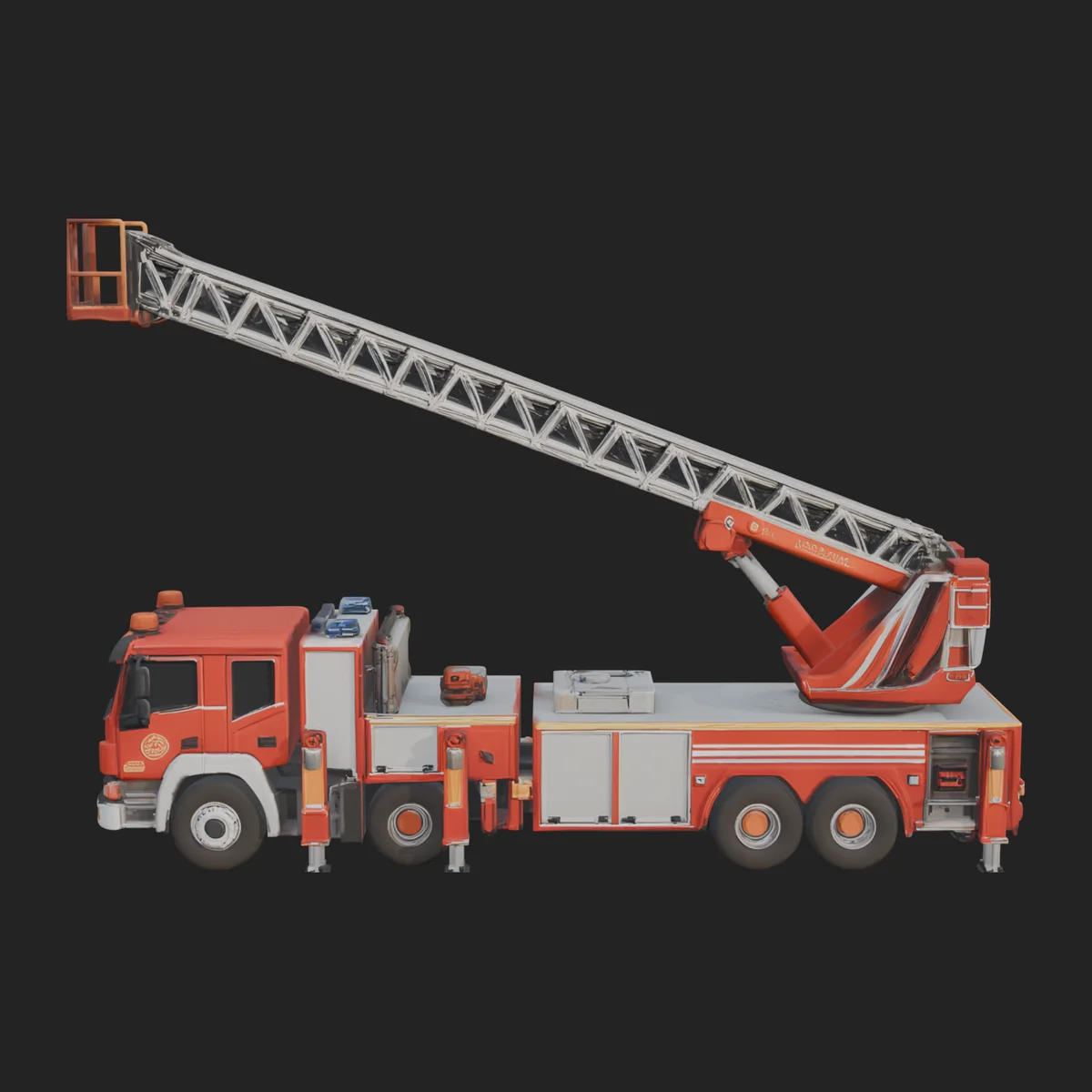 Fire Engine Model Design 12