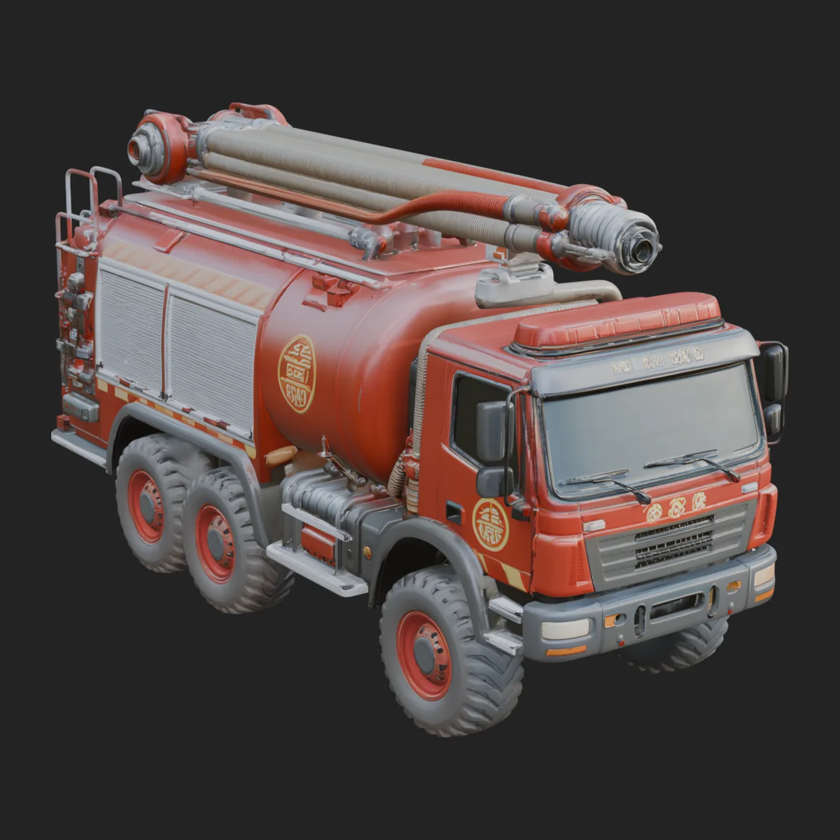 Fire Engine Model Design 2