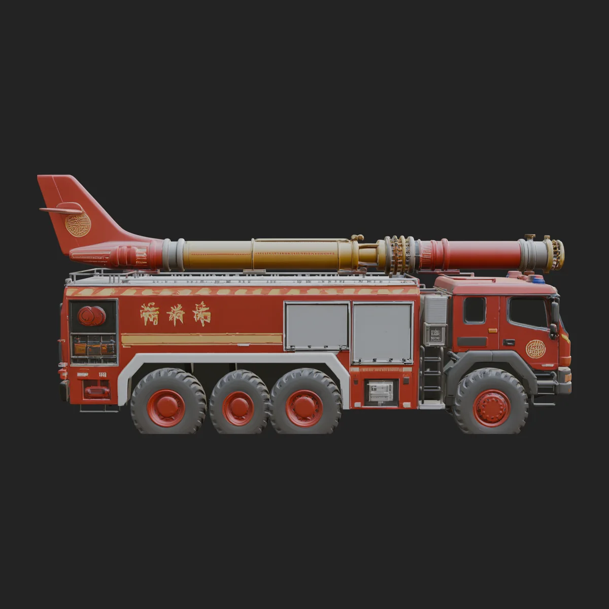 Fire Engine Model Design 20