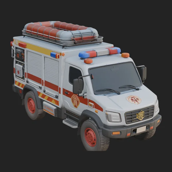 Fire Engine Model Design 26