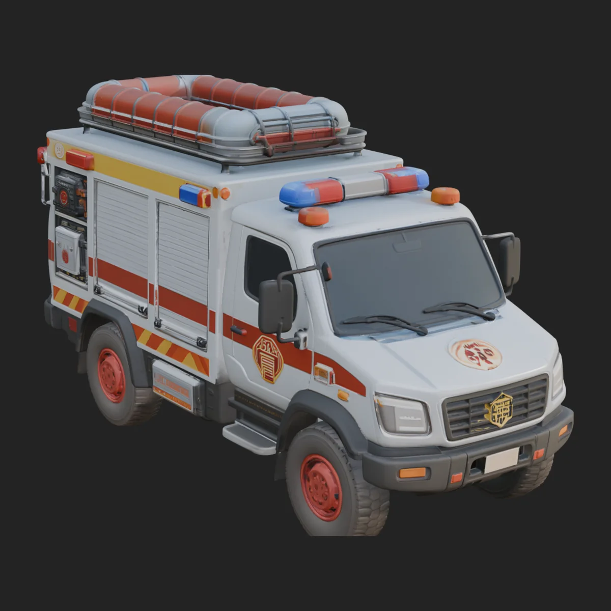 Fire Engine Model Design 26