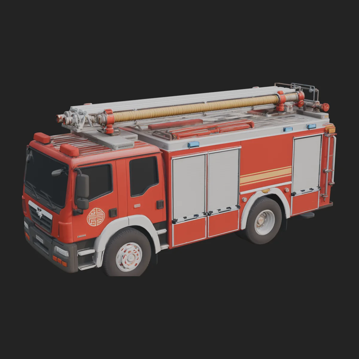 Fire Engine Model Design 28
