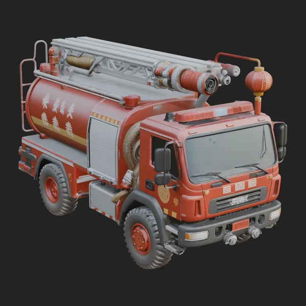 Fire Engine Model Design 3