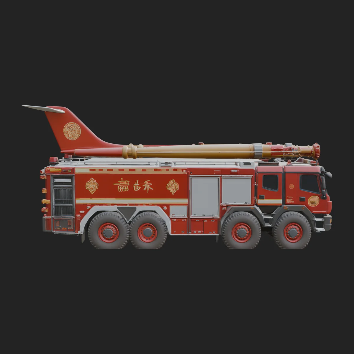 Fire Engine Model Design 4