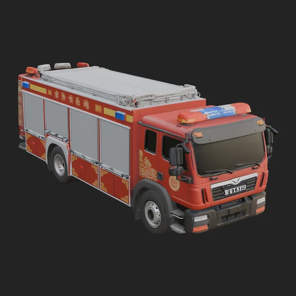 Fire Engine Model Design 5