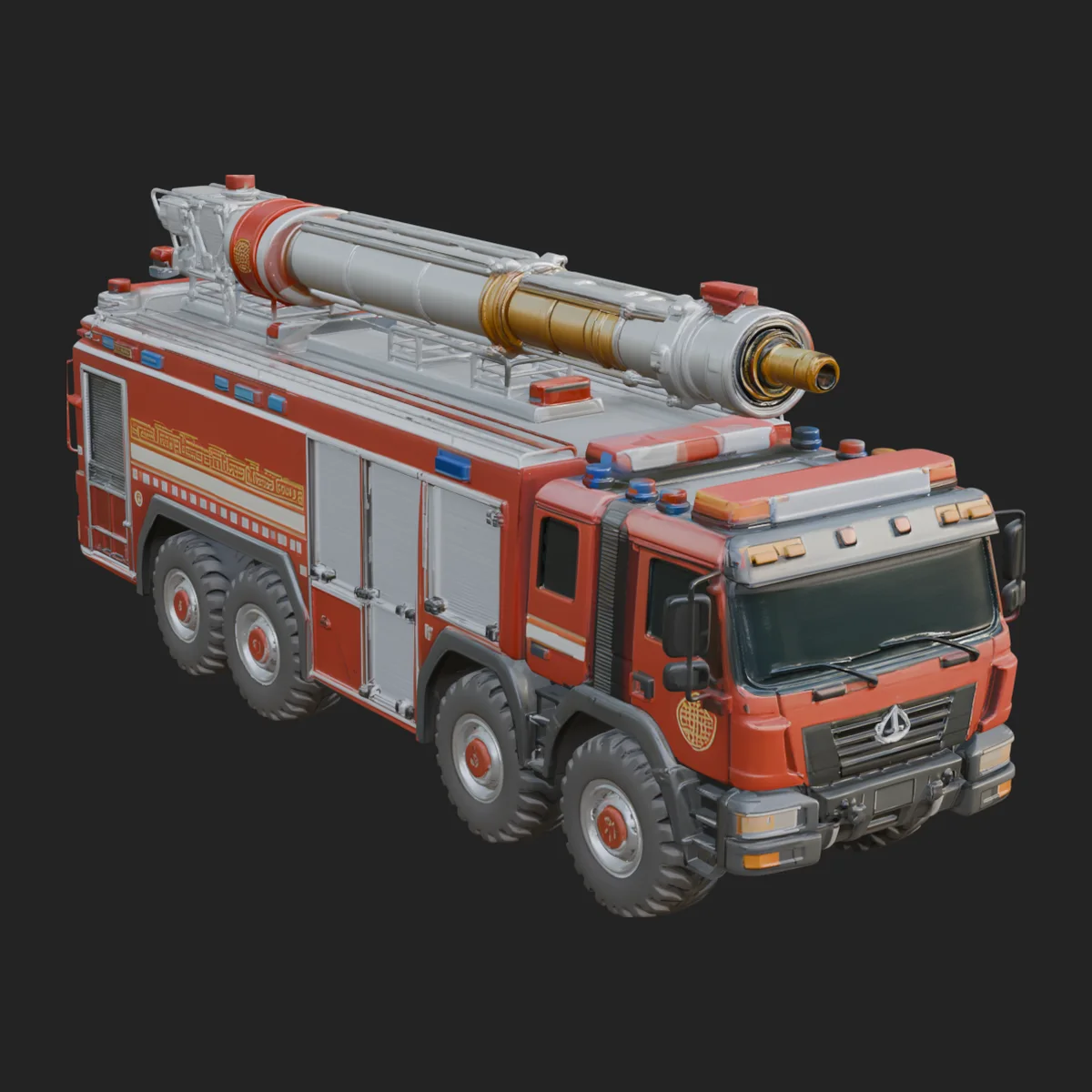 Fire Engine Model Design 6