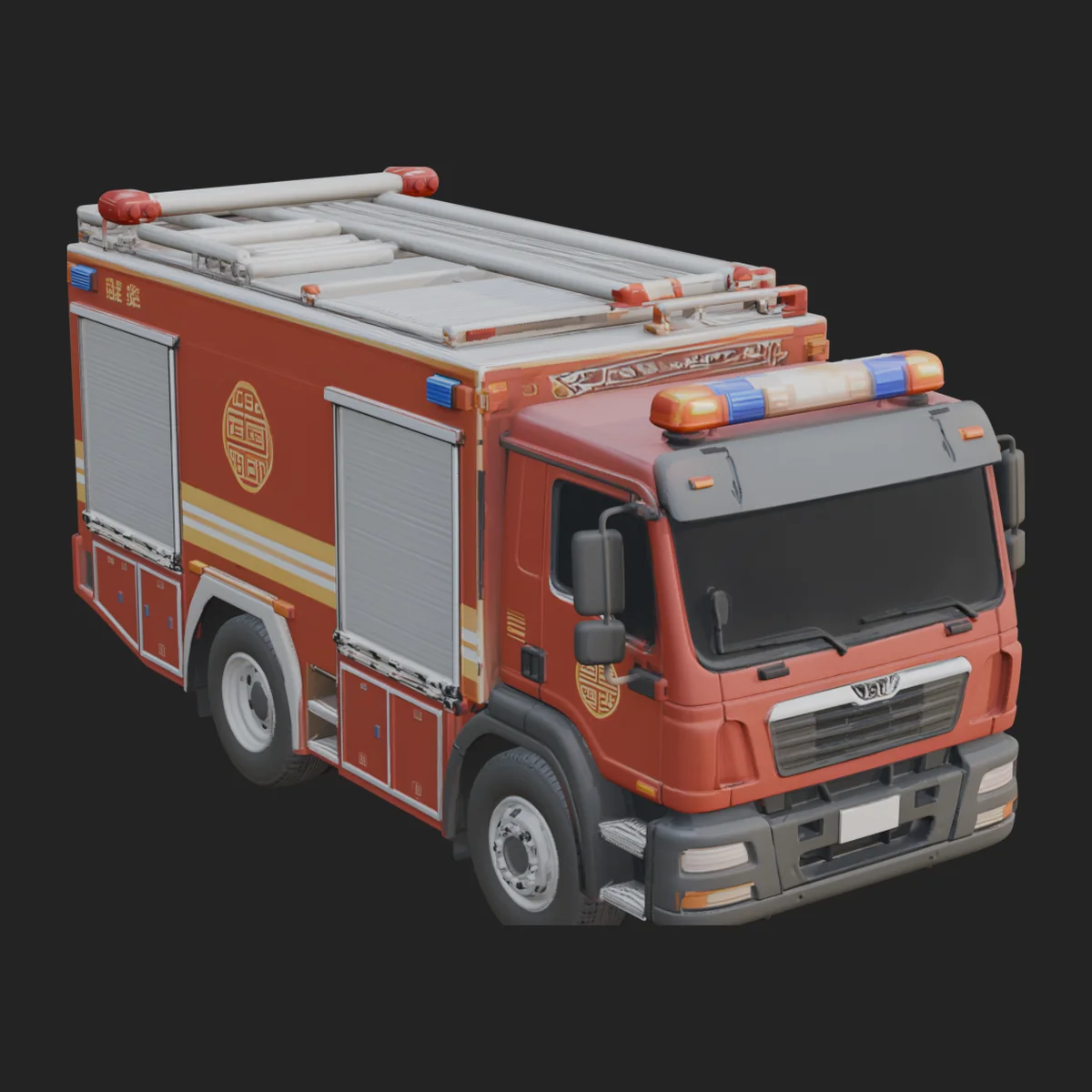 Fire Engine Model Design 7