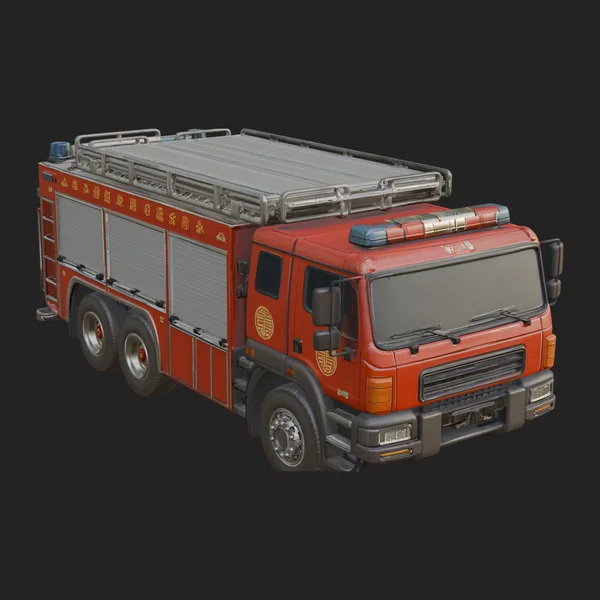 Fire Engine Model Design 9