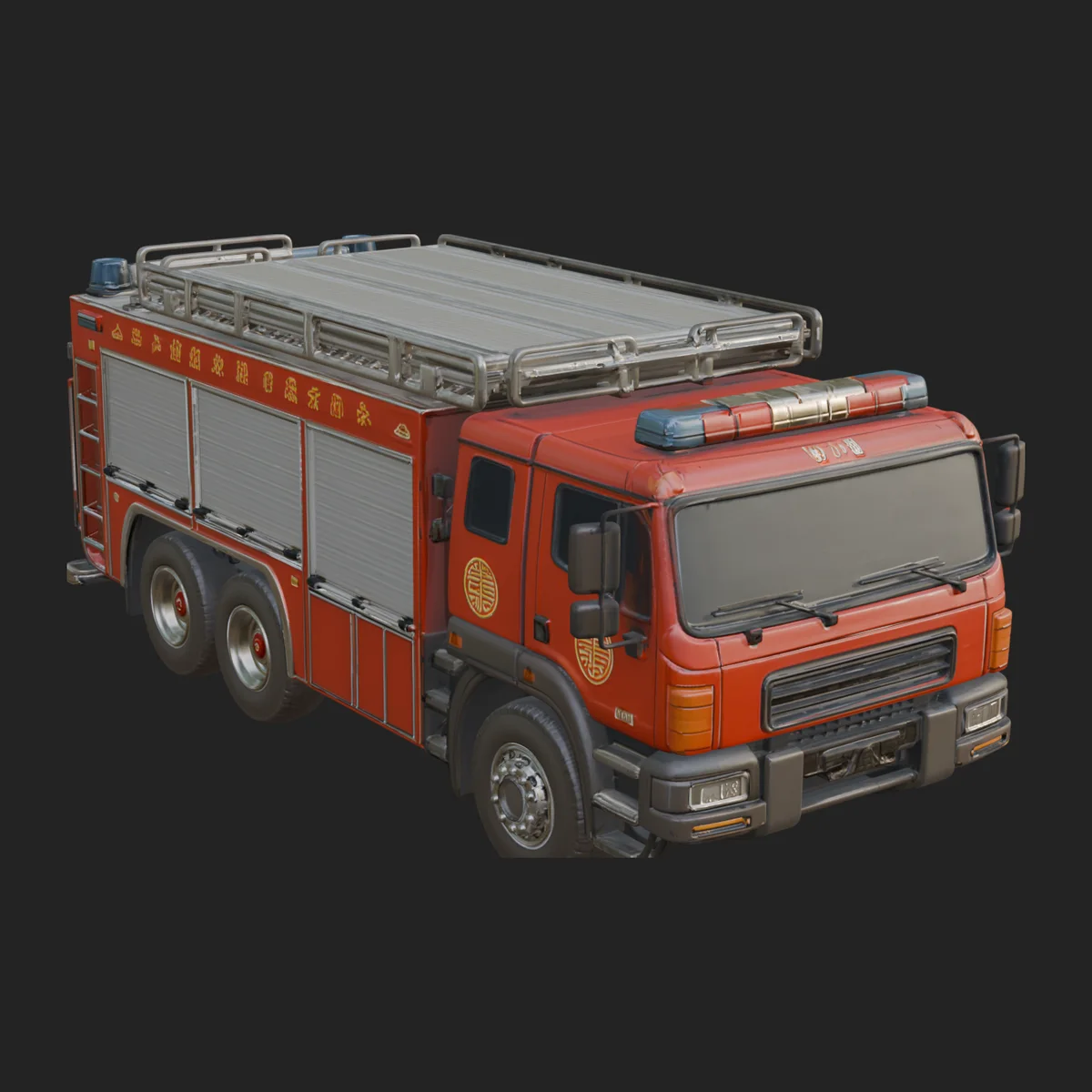 Fire Engine Model Design 9