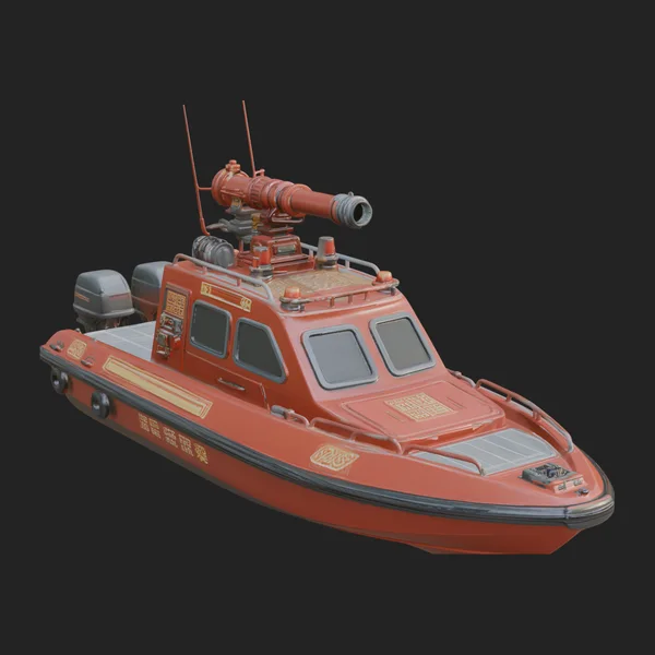 Fireboat Model Design 3