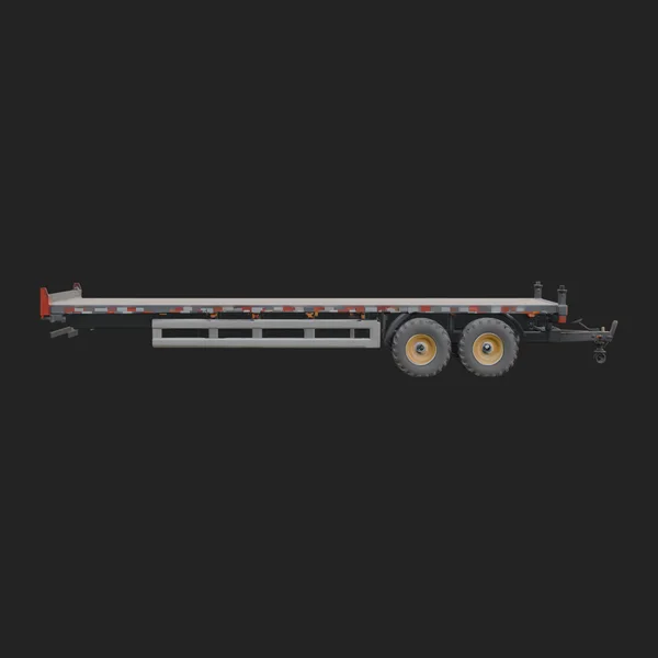 Flatbed Trailer Model Design 4
