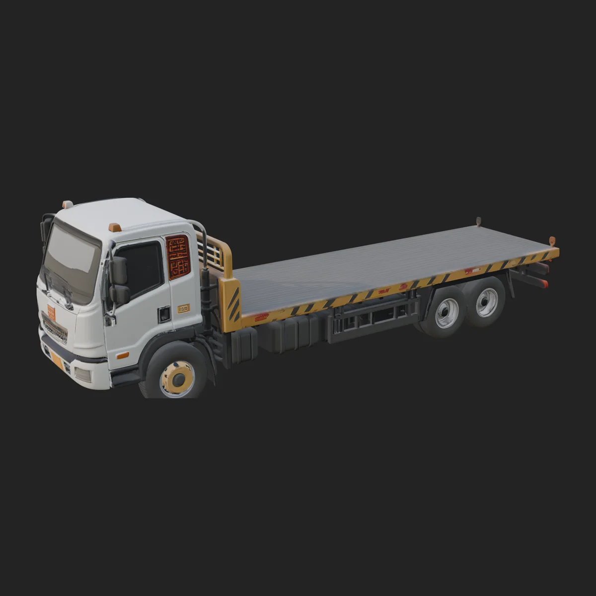Flatbed Truck Model Design 2