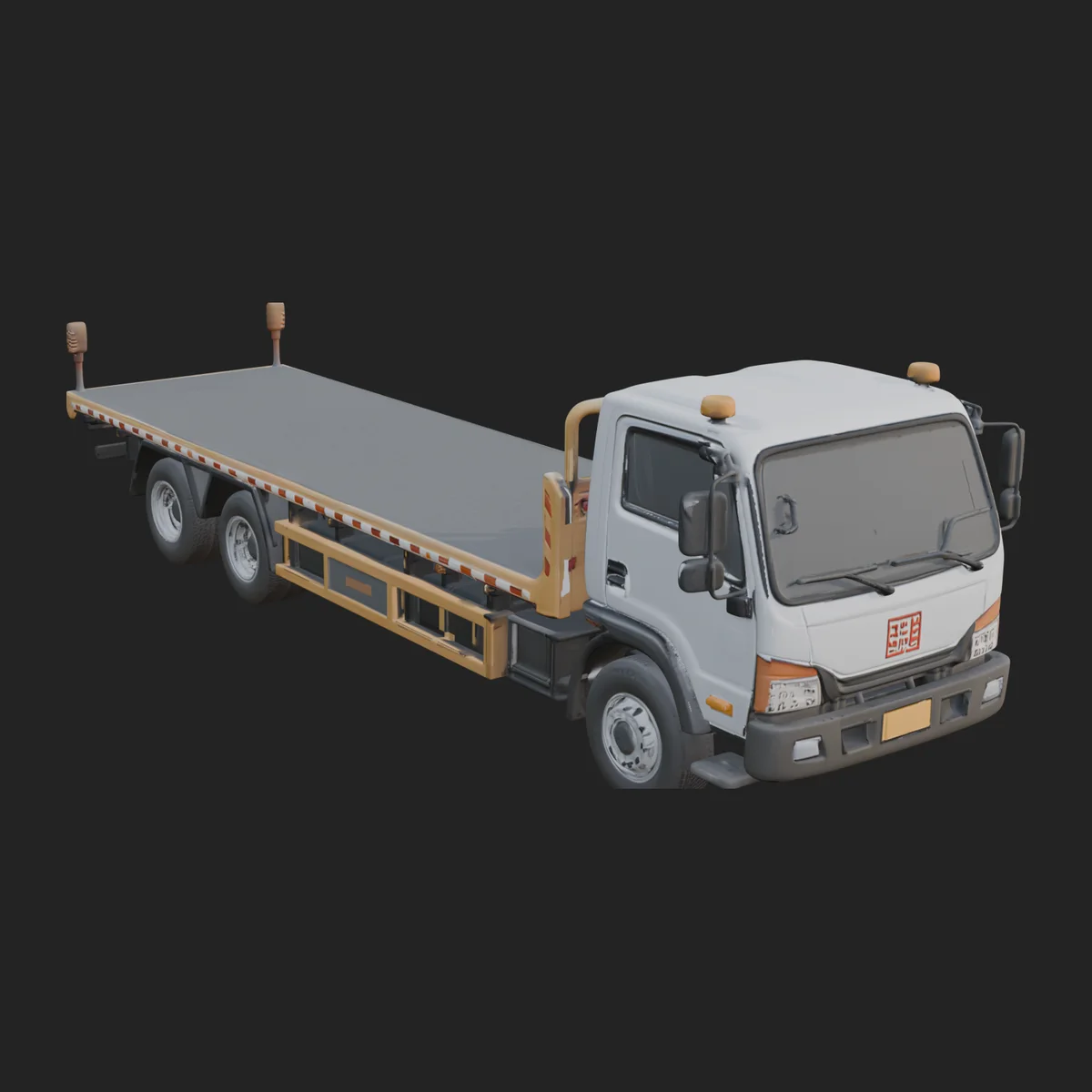 Flatbed Truck Model Design 5