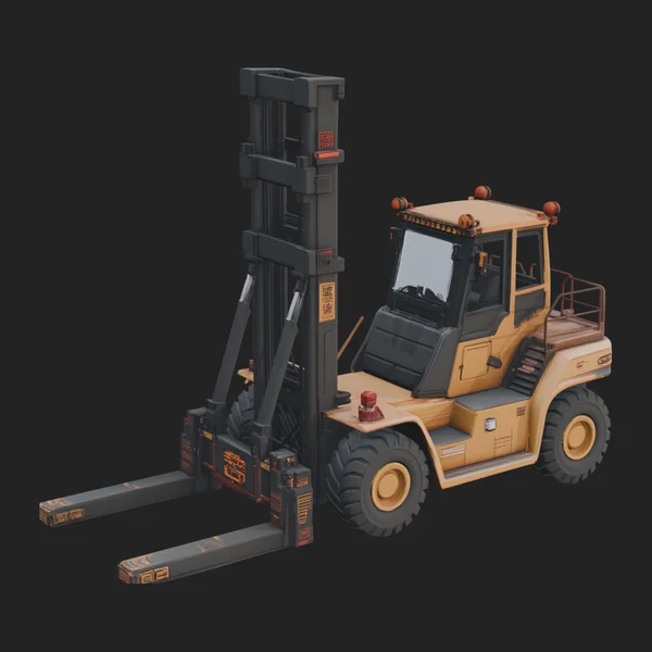 Forklift Truck Model Design 15