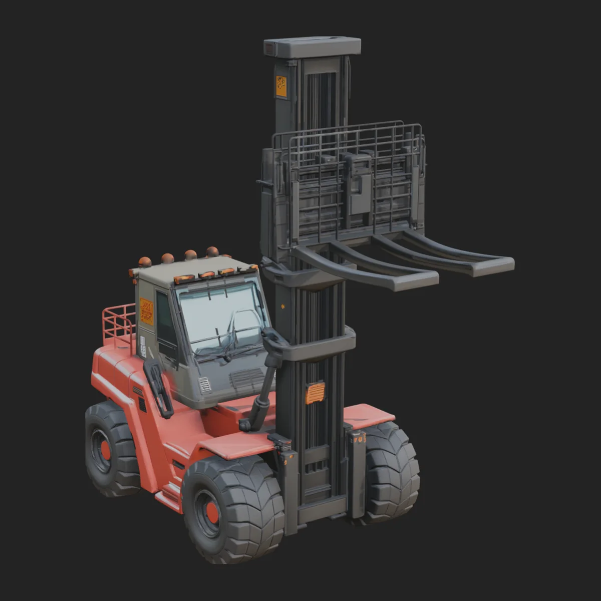 Forklift Truck Model Design 18