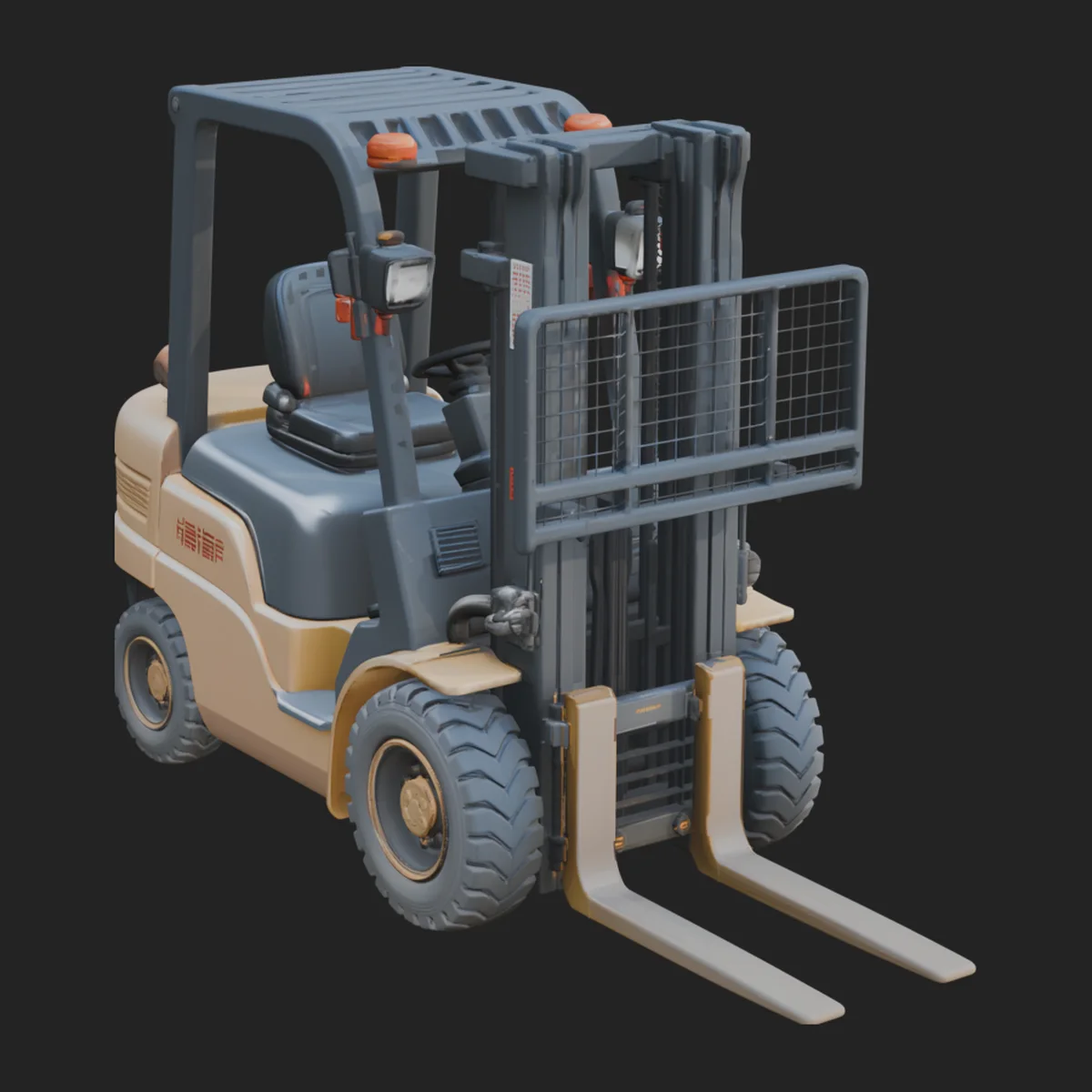 Forklift Truck Model Design 5