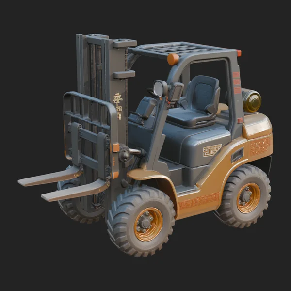Forklift Truck Model Design 9
