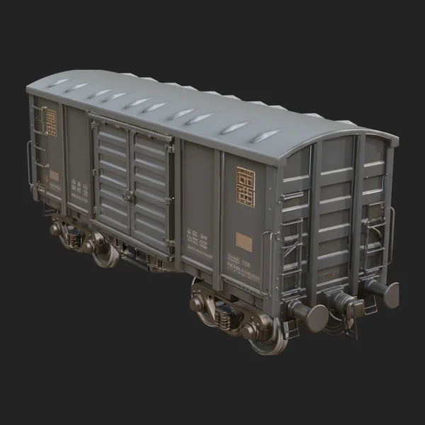 Freight Train Wagon Model Design 11