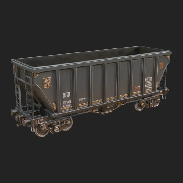 Freight Train Wagon Model Design 5
