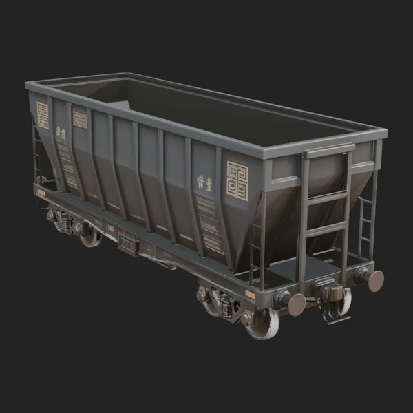 Freight Train Wagon Model Design 8