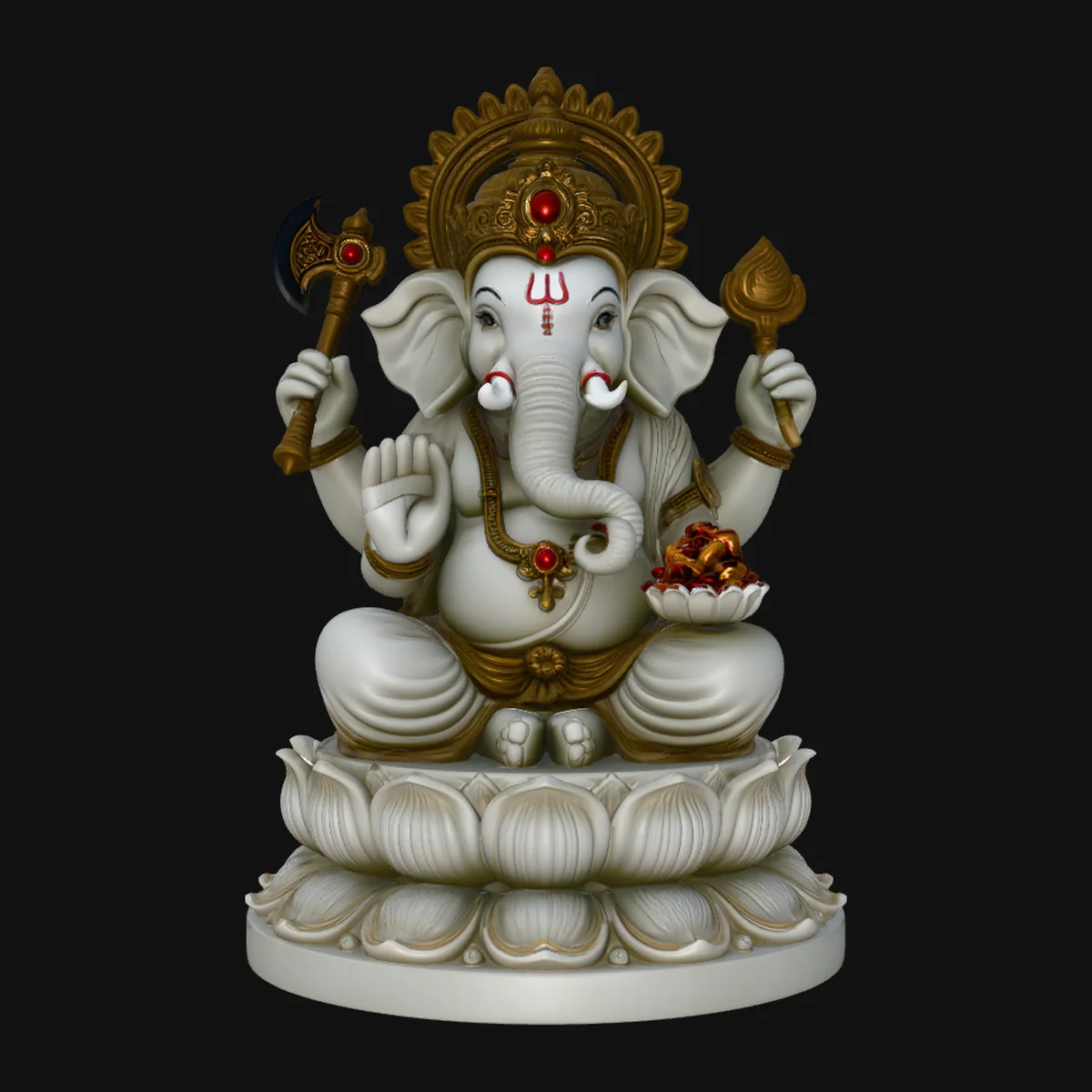 Ganesha Statue Design 6