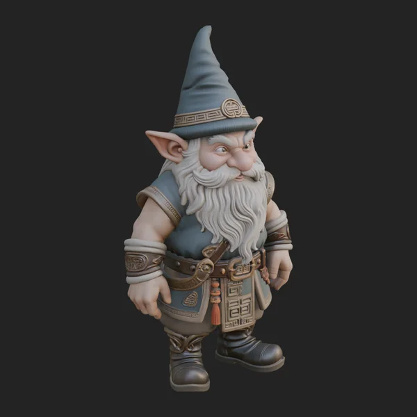 Garden Gnome Statue Design 1