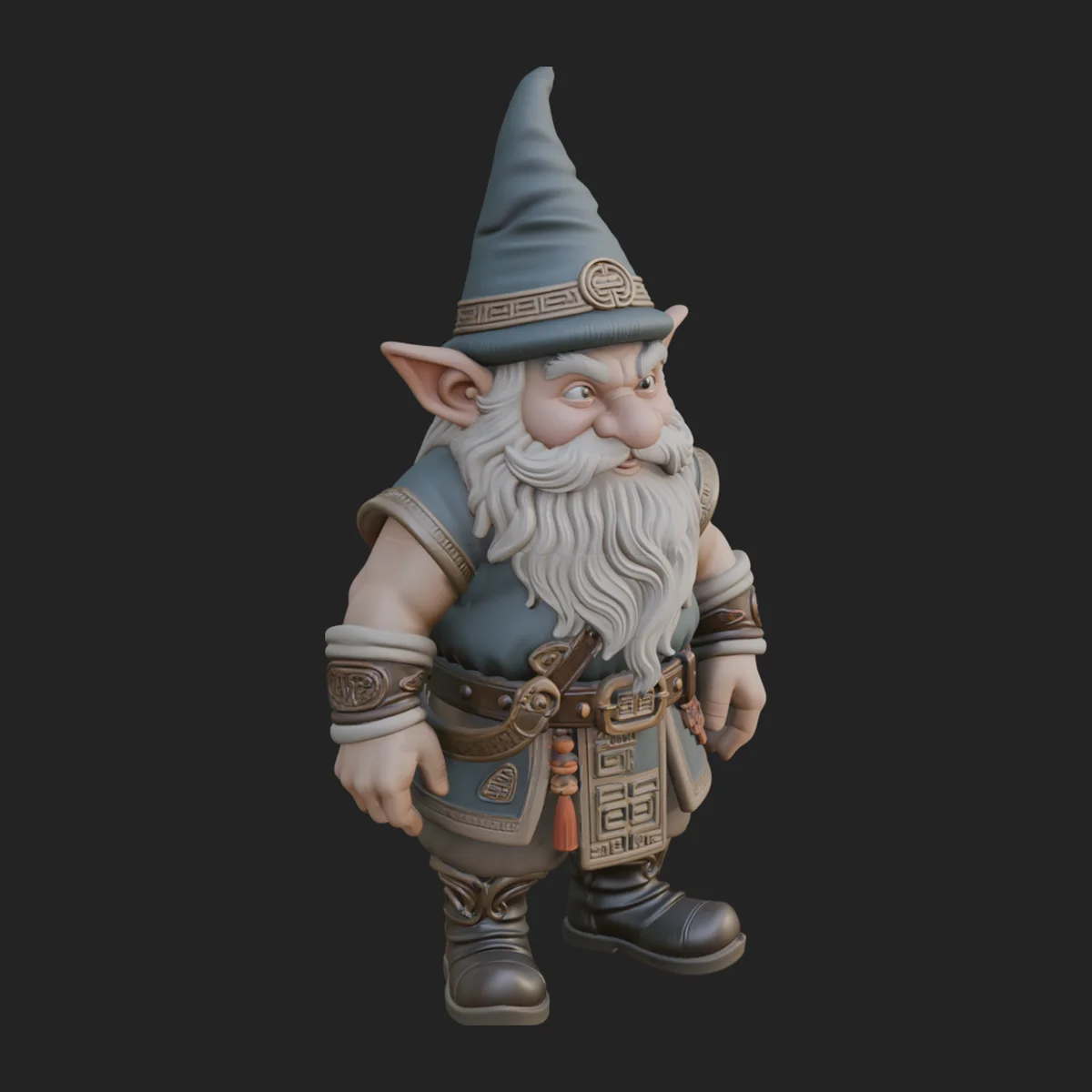 Garden Gnome Statue Design 1