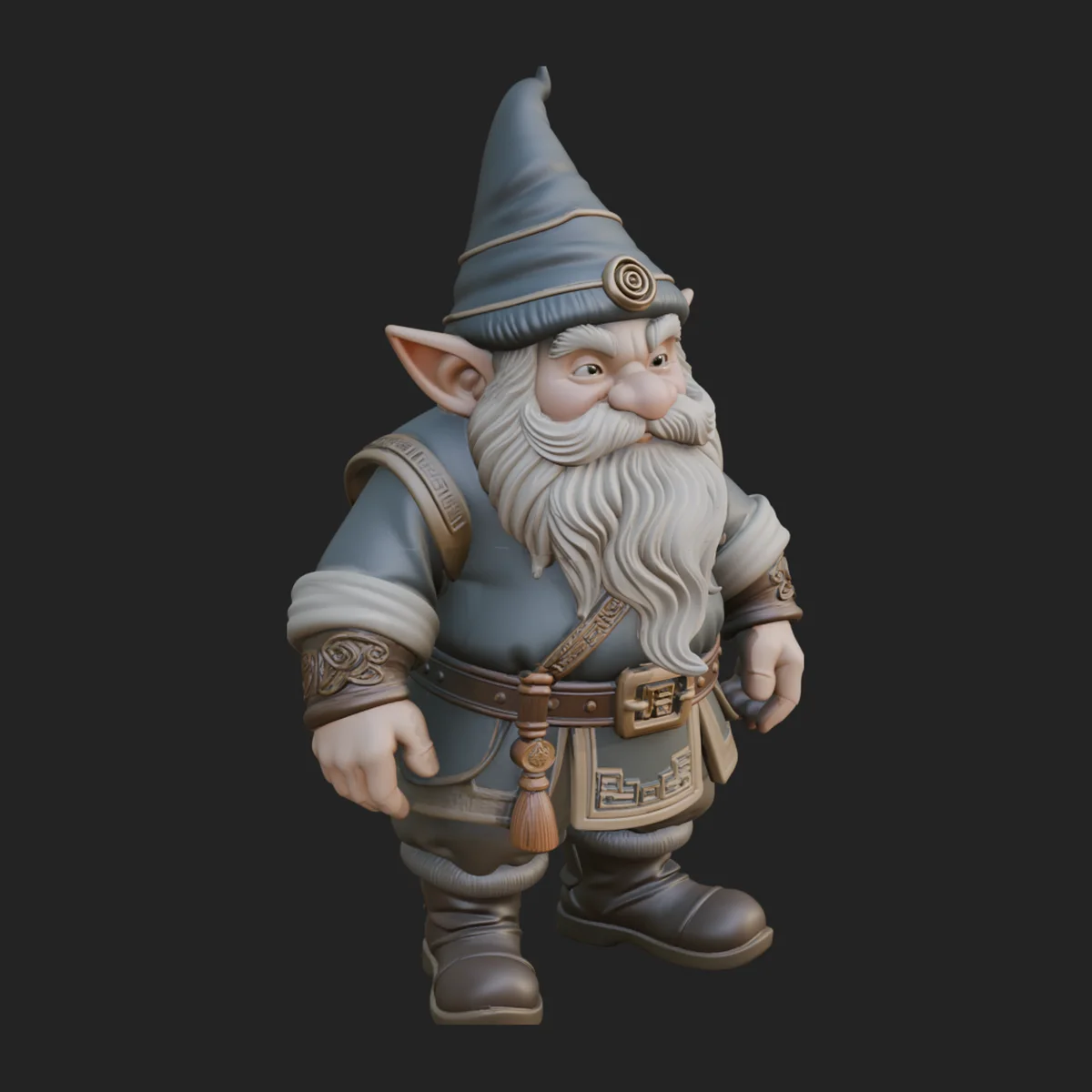 Garden Gnome Statue Design 3