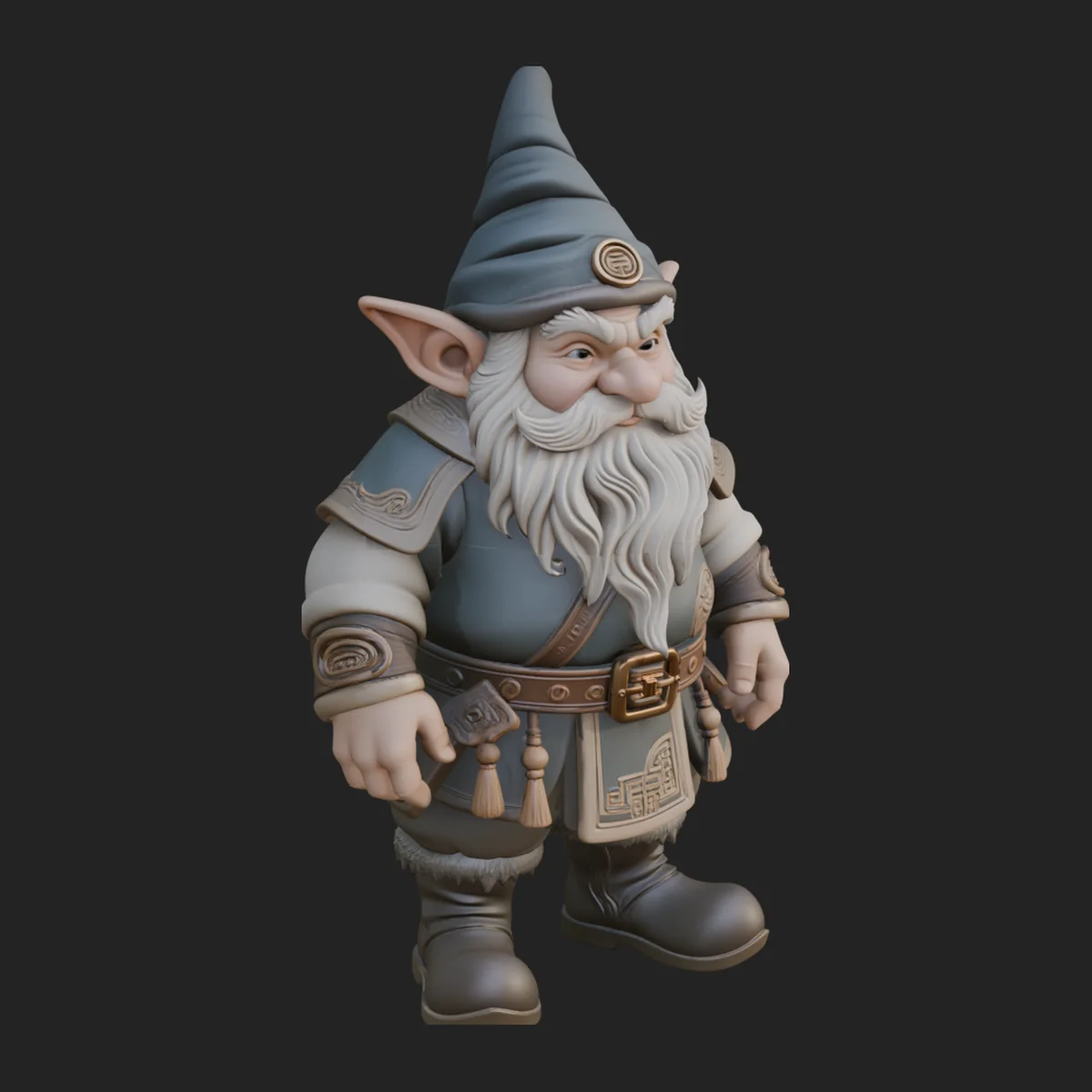 Garden Gnome Statue Design 4