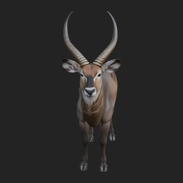 Gazelle Statue Design 10