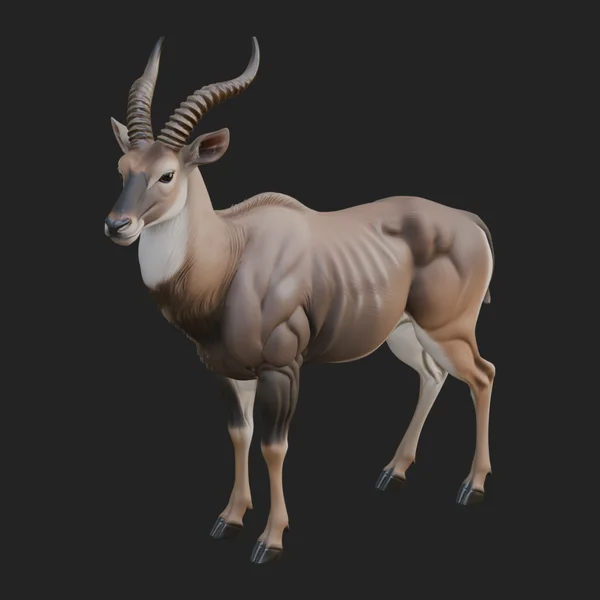 Gazelle Statue Design 5