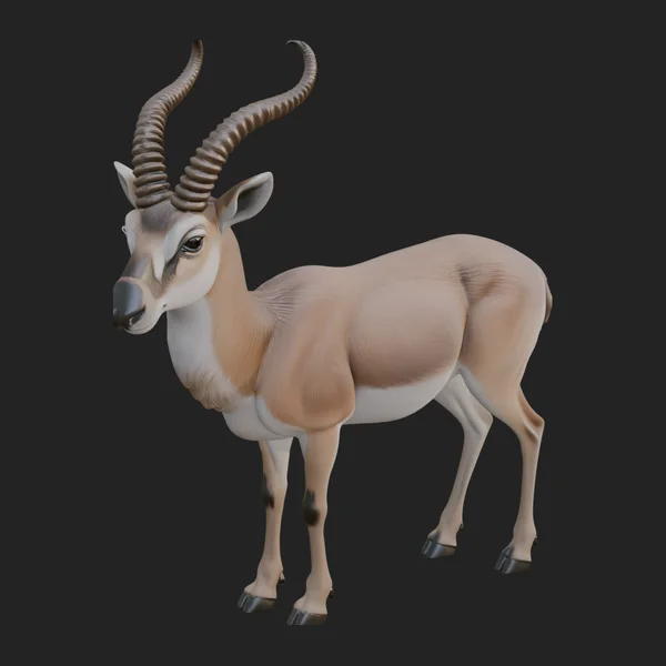 Gazelle Statue Design 7