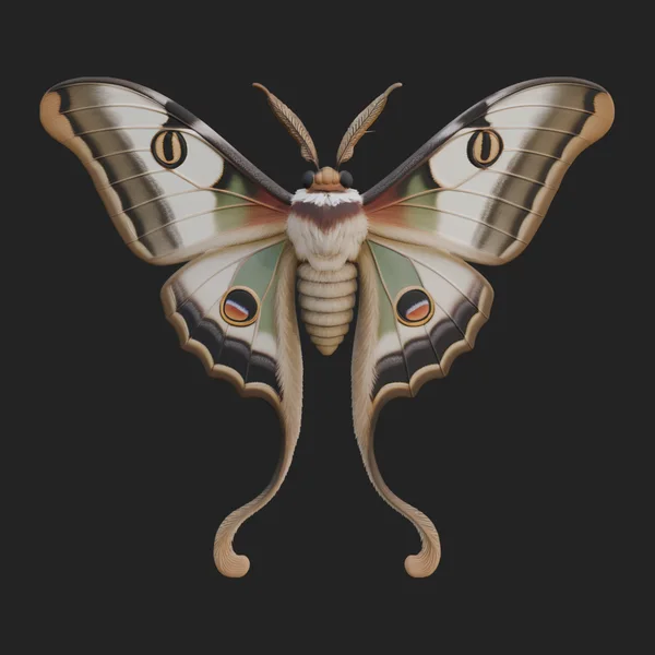 Giant Moth Statue Design 1