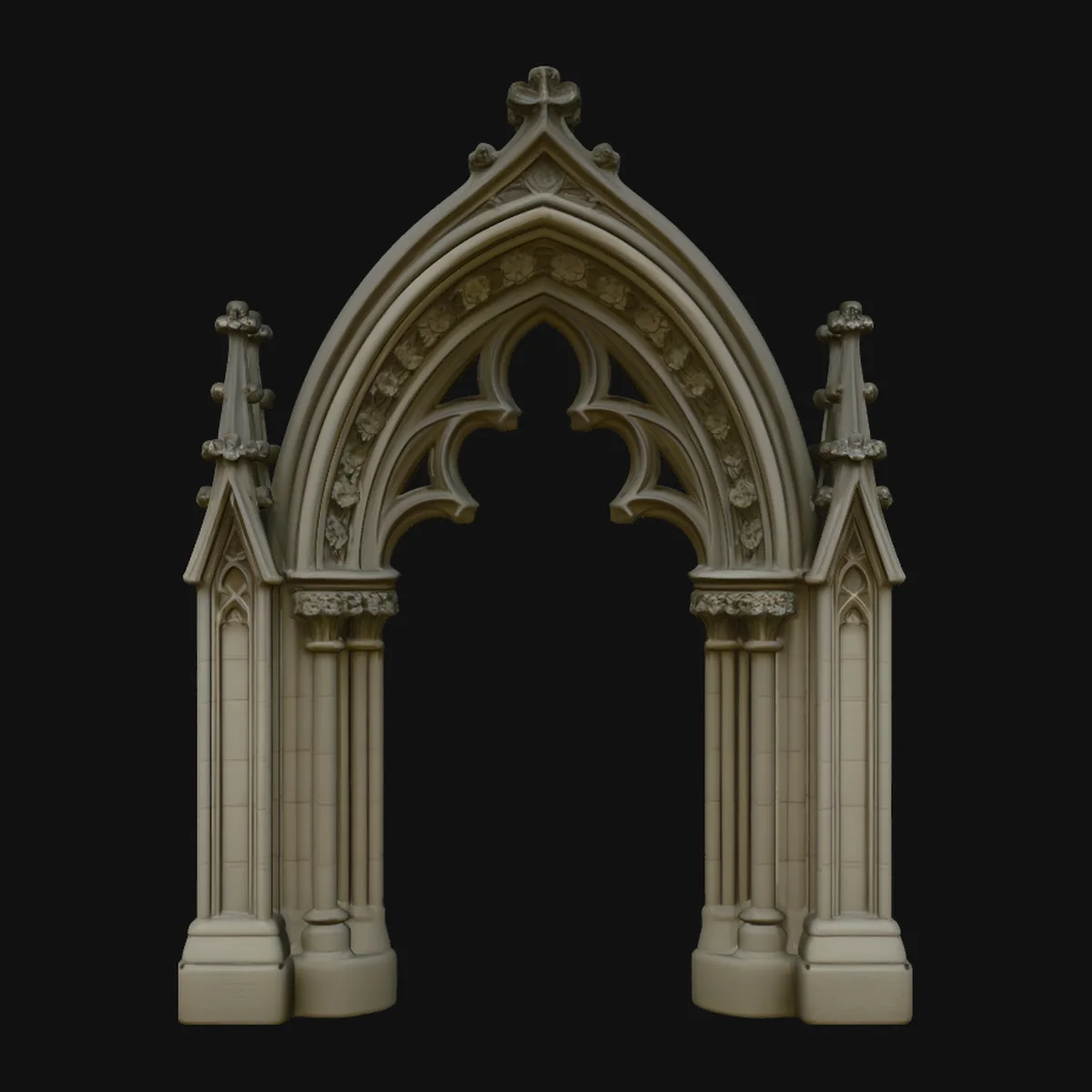 Gothic Arch Doorway Model Design 1