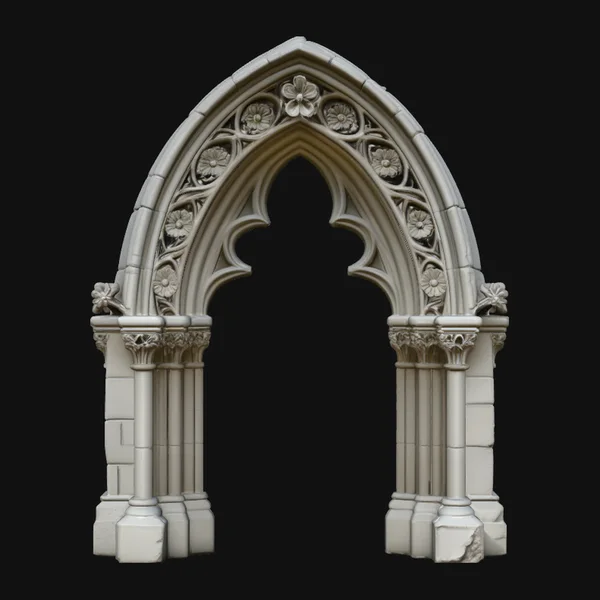 Gothic Arch Doorway Model Design 2