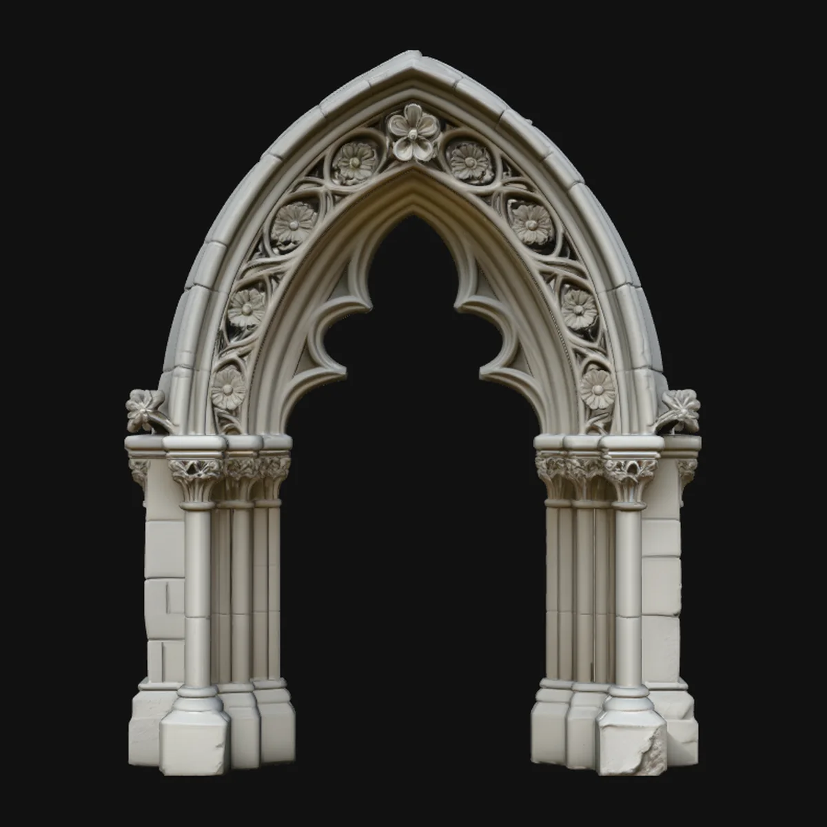 Gothic Arch Doorway Model Design 2