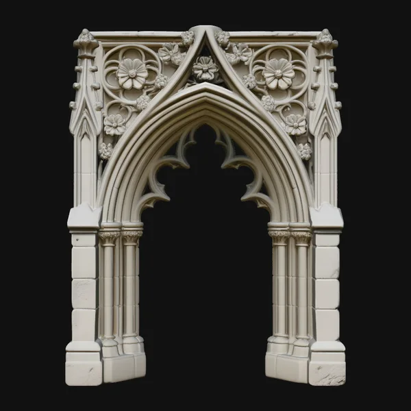 Gothic Arch Doorway Model Design 3