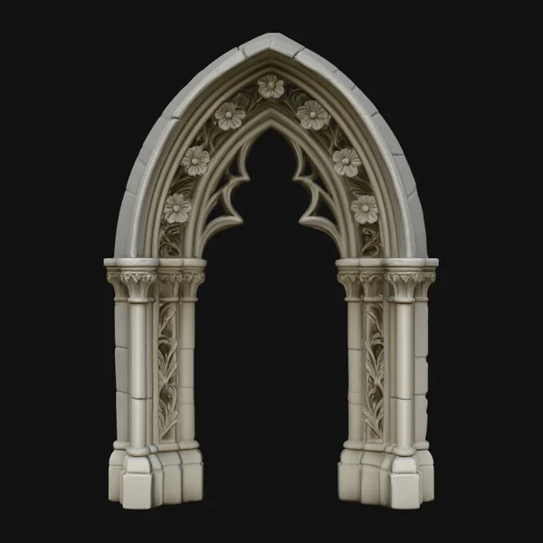 Gothic Arch Doorway Model Design 4