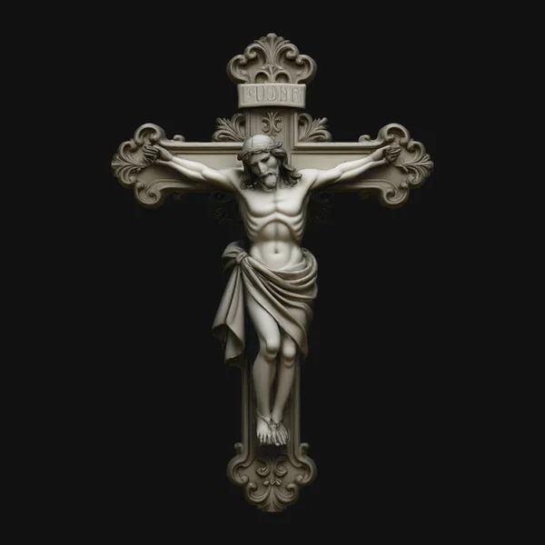 Gothic Crucifix Cross Pendant Design 2