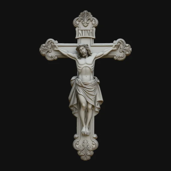 Gothic Crucifix Cross Pendant Design 3