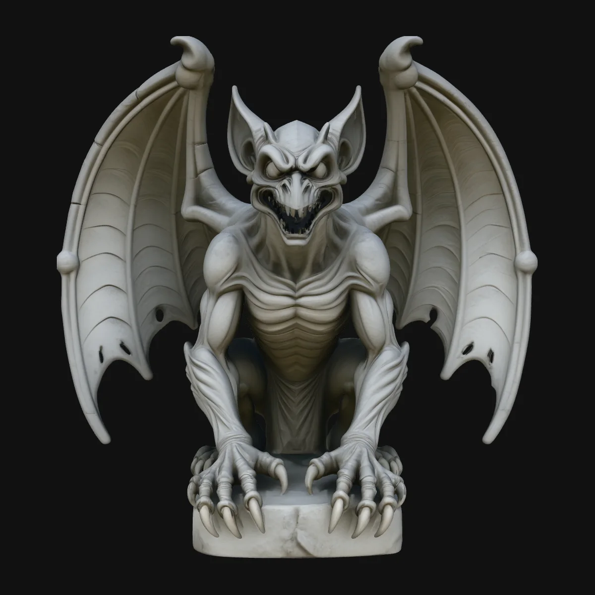 Gothic Gargoyle Statue Design 2
