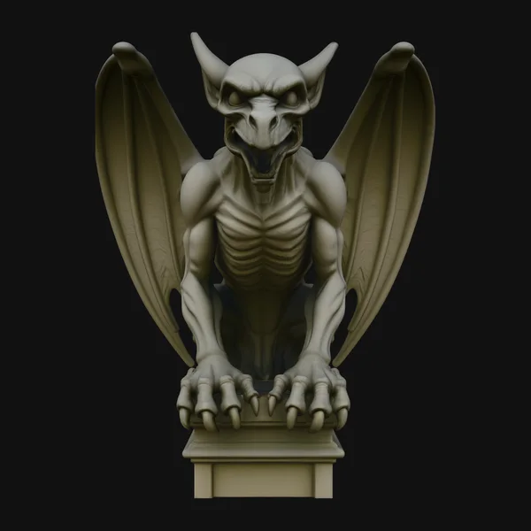 Gothic Gargoyle Statue Design 4