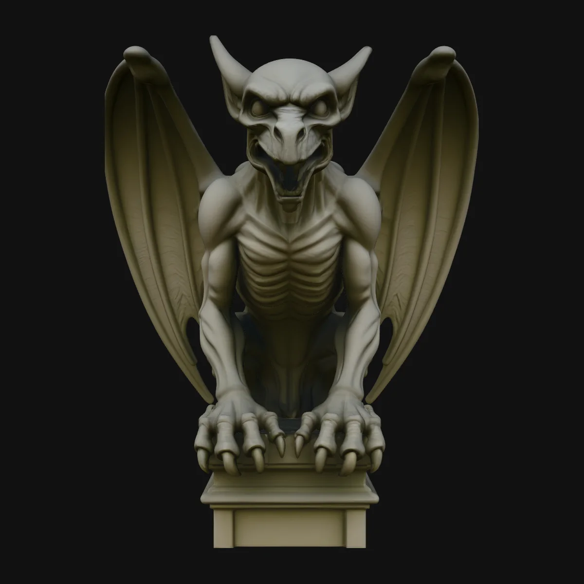 Gothic Gargoyle Statue Design 4