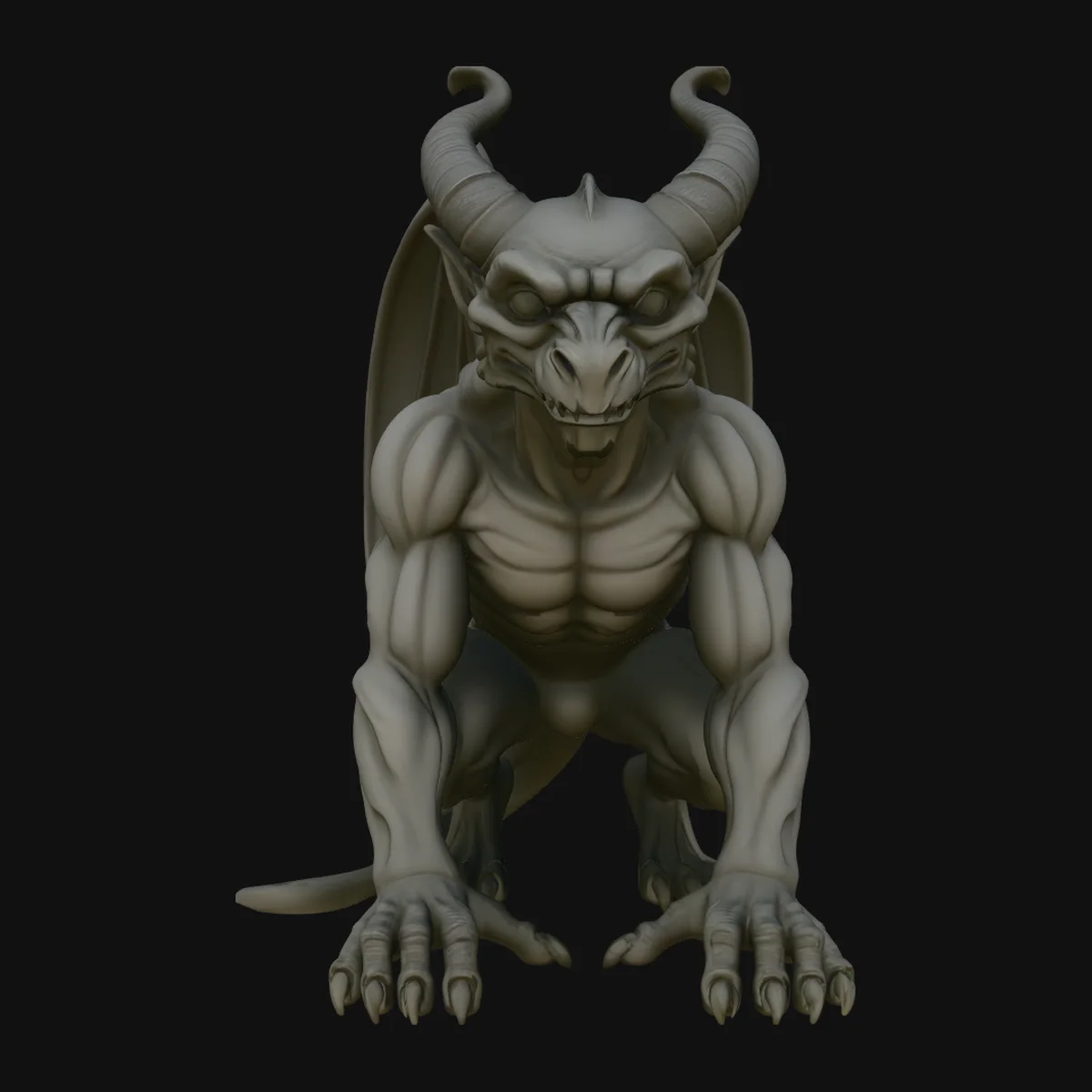 Gothic Gargoyle Statue Design 6